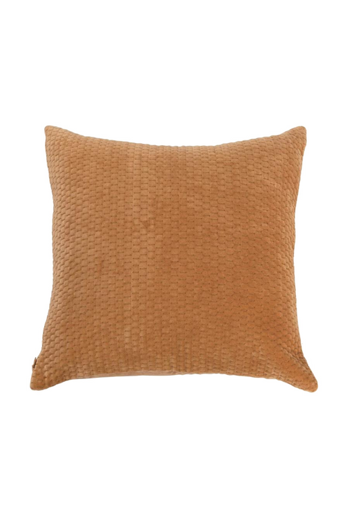 Kantha Gold Velvet Pillow