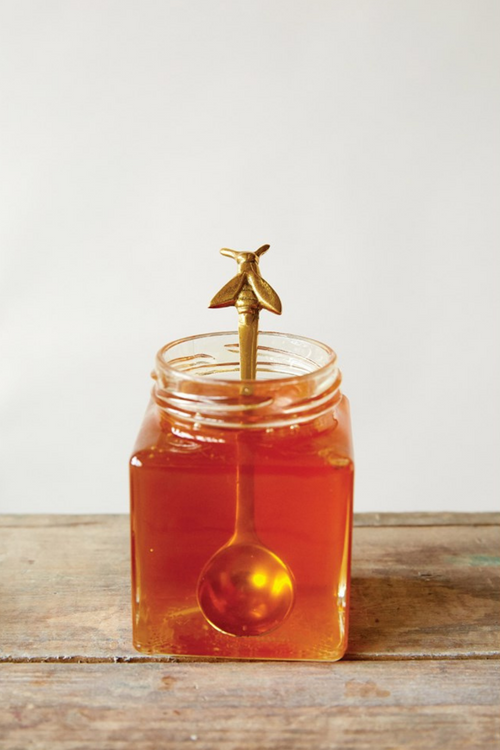Honeybee Brass Spoon