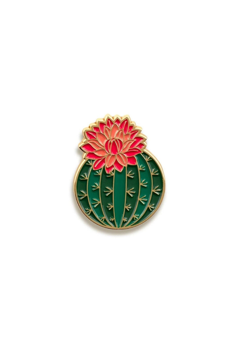 Julia Blooming Cactus Lapel Pin-Paper Anchor Co.-ECOVIBE