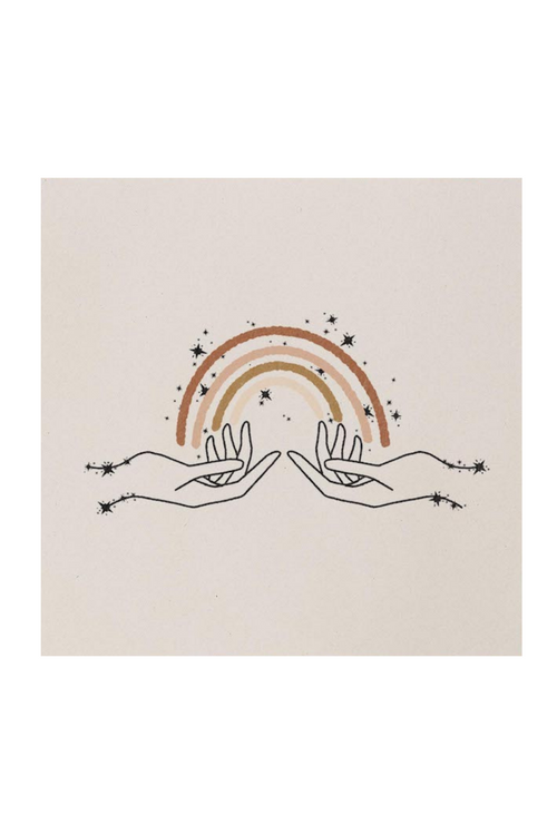 Look for Rainbows Wall Print
