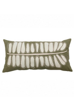 1 of 4:Botany Embroidered Pillow