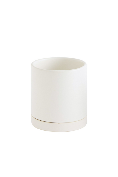 Romey Pot in White