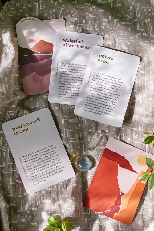 Nature Meditations Deck