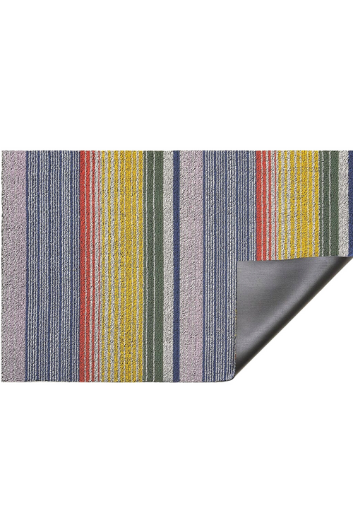 Multi Pop Stripe Shag Mat