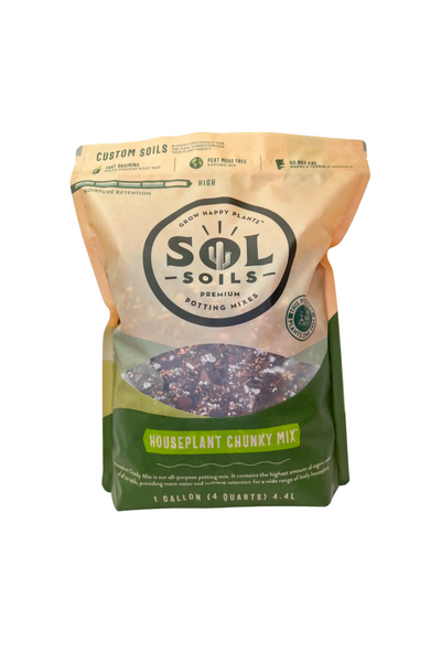 potting soil mix for cannabis Sol Soils Houseplant Chunky Mix – ECOVIBE