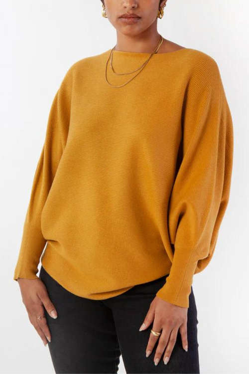 Brynn Sweater in Golden Brown