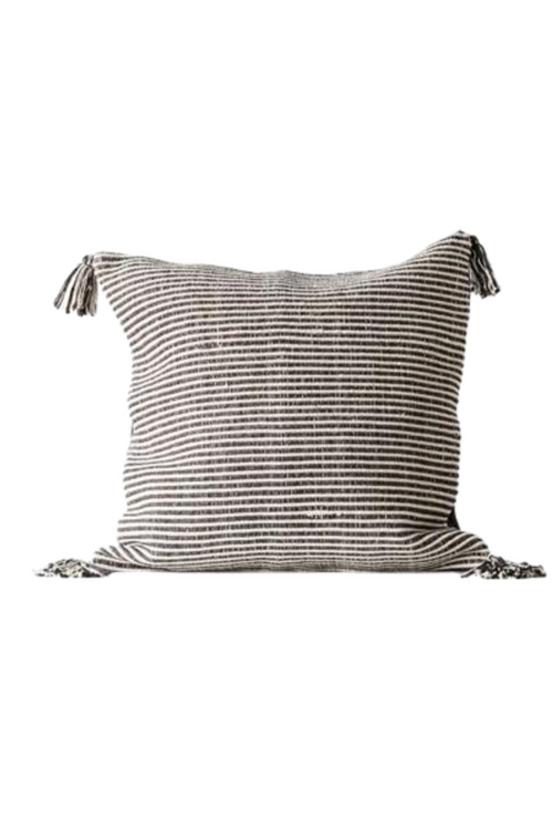 Leilani Striped Cotton Pillow
