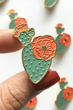 2 of 2:Mercedes Prickly Pear Lapel Pin