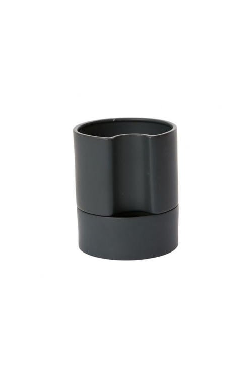 Jett Self-Watering Pot in Black