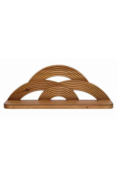 Arches Cane Wall Shelf