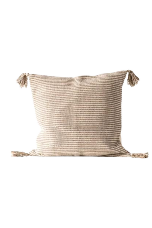 Leilani Striped Cotton Pillow