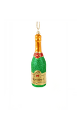 1 of 2:Glittered Champagne Glass Ornament