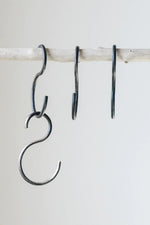 2 of 2:Hand Forged Iron S-Hooks