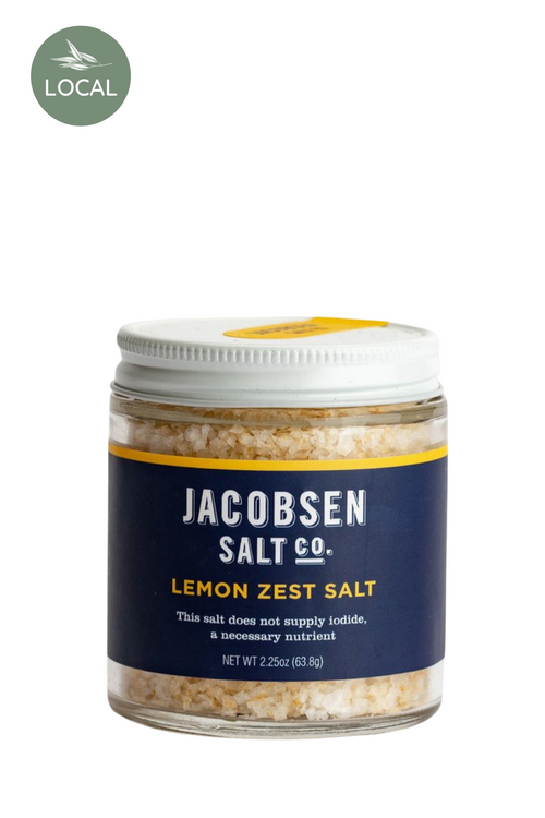 Lemon Zest Infused Sea Salt