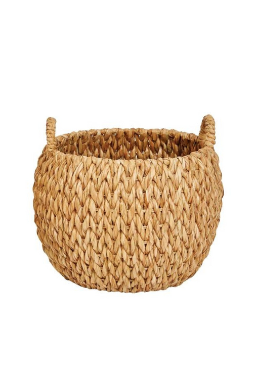 Round Handled Hyacinth Basket
