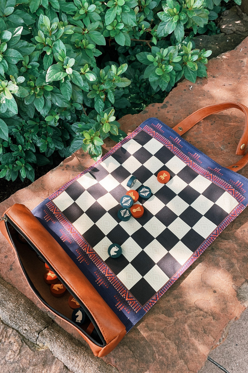 Pendleton Chess + Checkers Travel Set