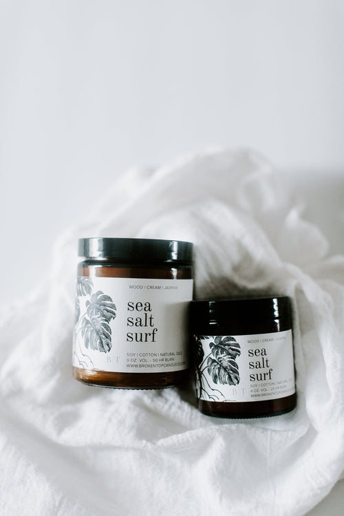 Sea Salt Surf Soy Candle