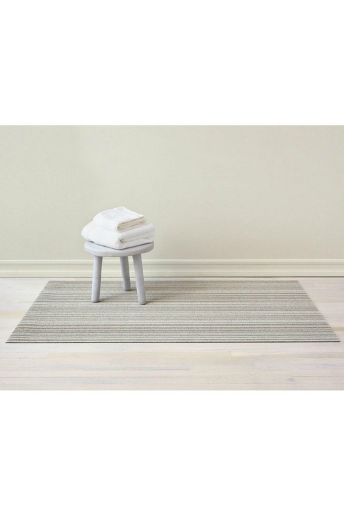 Birch Skinny Stripe Shag Mat