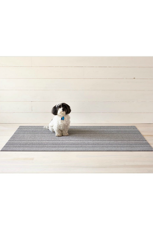 Shadow Skinny Stripe Shag Mat