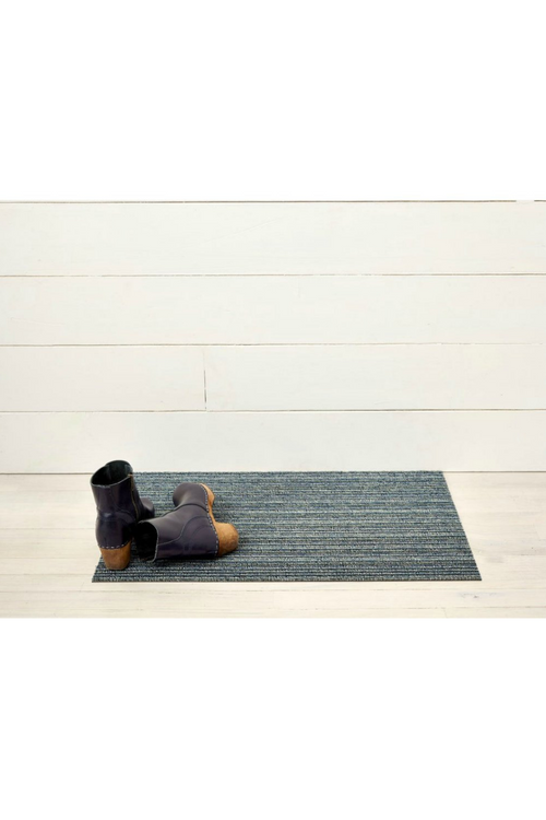 Forest Skinny Stripe Shag Mat