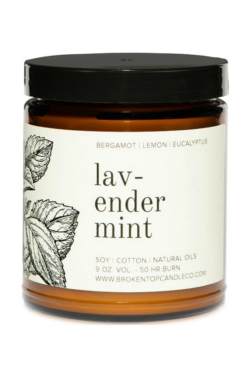 Lavender Mint Soy Candle-Broken Top Candle Co.-ECOVIBE