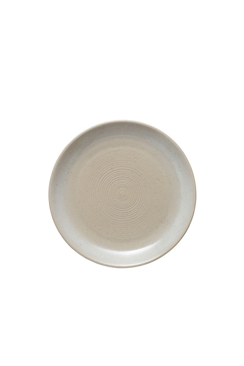 Bone Reactive Glaze Ceramic Plate
