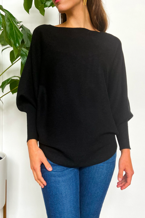 Brynn Sweater in Black
