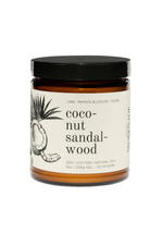 3 of 4:Coconut Sandalwood Soy Candle