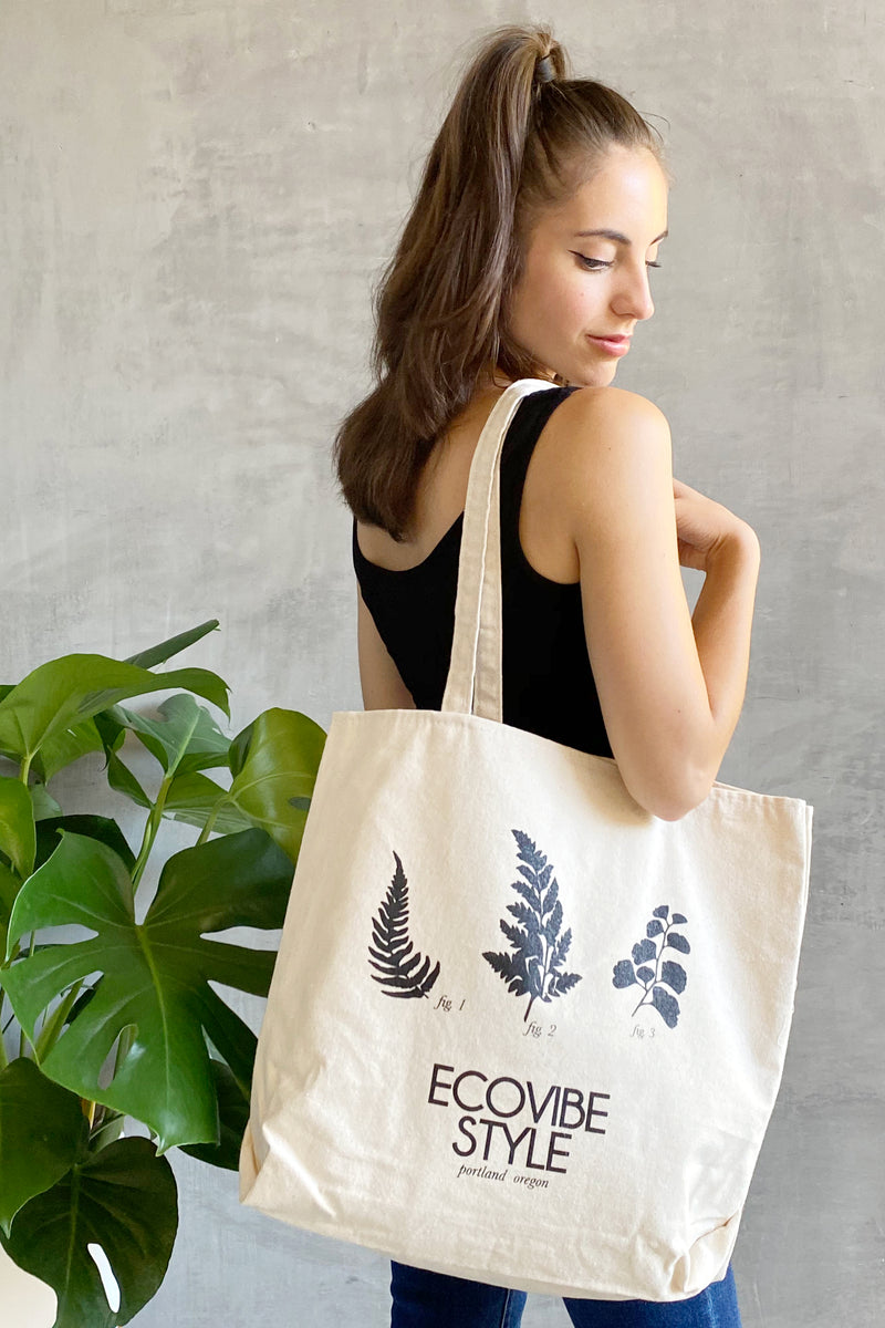 EcoVibe Style Canvas Tote Bag
