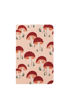 1 of 2:Peach Mushrooms Notebook