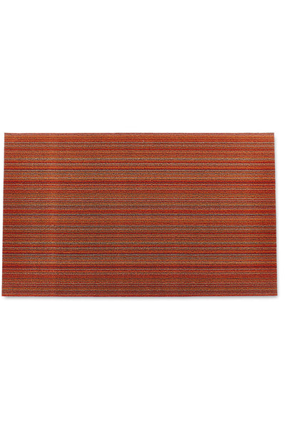 Orange Skinny Stripe Shag Mat – ECOVIBE