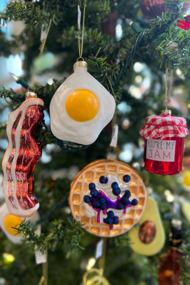 ECOVIBE Food and Drink Ornament Collection