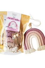 8 of 9:DIY Rainbow Macrame Kit