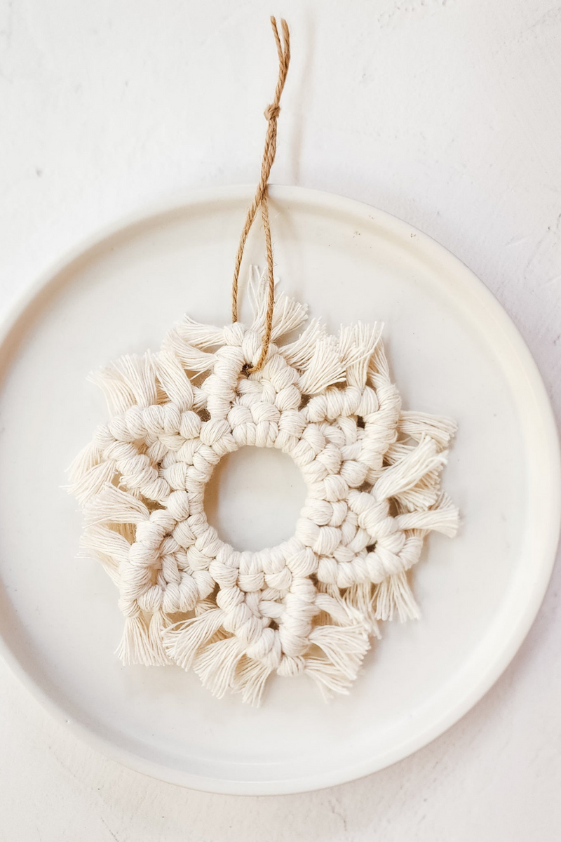 Macrame Snowflake