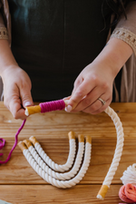 2 of 12:Rainbow Macrame Workshop