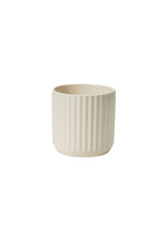 1 of 5:Beam Ceramic Pot in Off-White