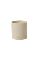 1 of 6:Romey Pot + Saucer in Tan