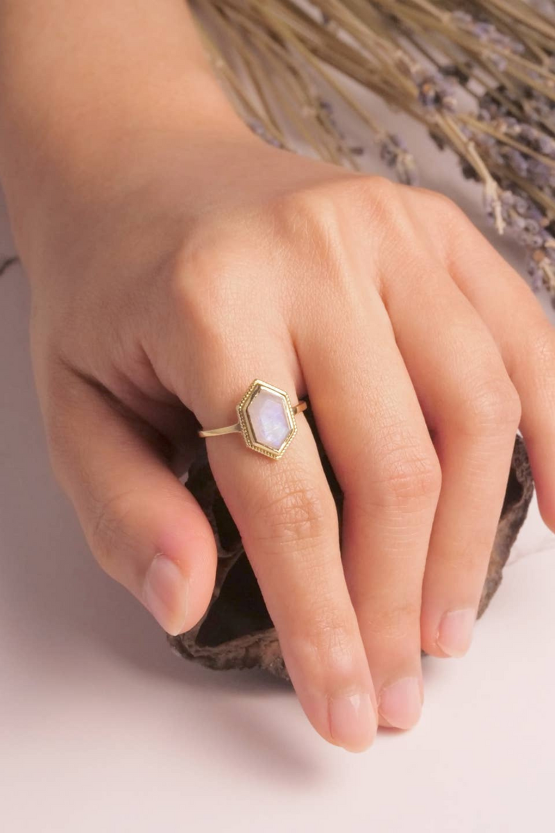 Baizaar-Brass-Moonstone-Solitaire-Ring