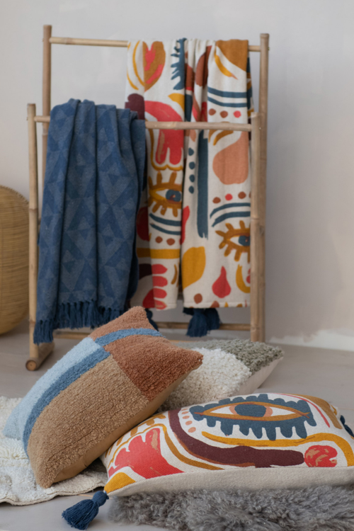Bamboo Towel or Blanket Rack