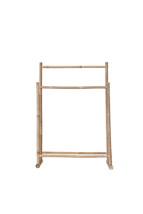 Bamboo Towel or Blanket Rack