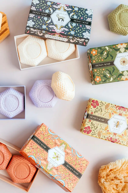 Baudelaire Honey Soap Duo