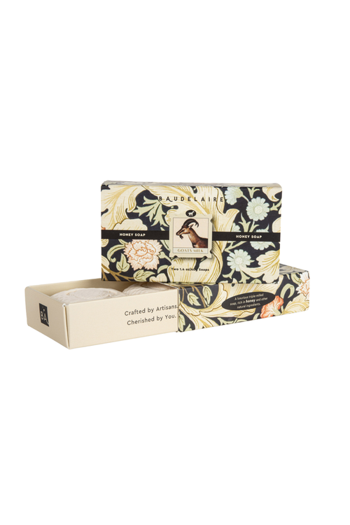 Baudelaire Matchbox Honey Soap Duo