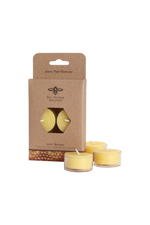 1 of 2:Pure Beeswax Tea Light Candle Set
