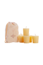 3 of 3:Pure Beeswax Votive Candles