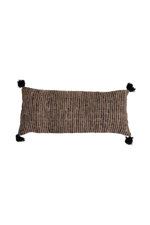 Alexie Cotton Chambray Stripe Pillow