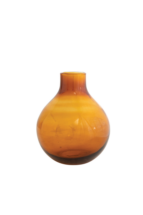 Bloomingville-Amber-Rounded-Glass-Vase