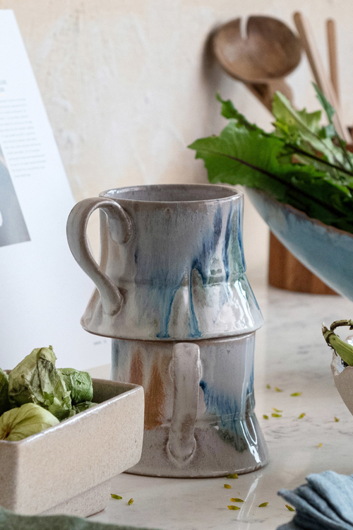 Sana Reactive Glaze Ceramic Mug