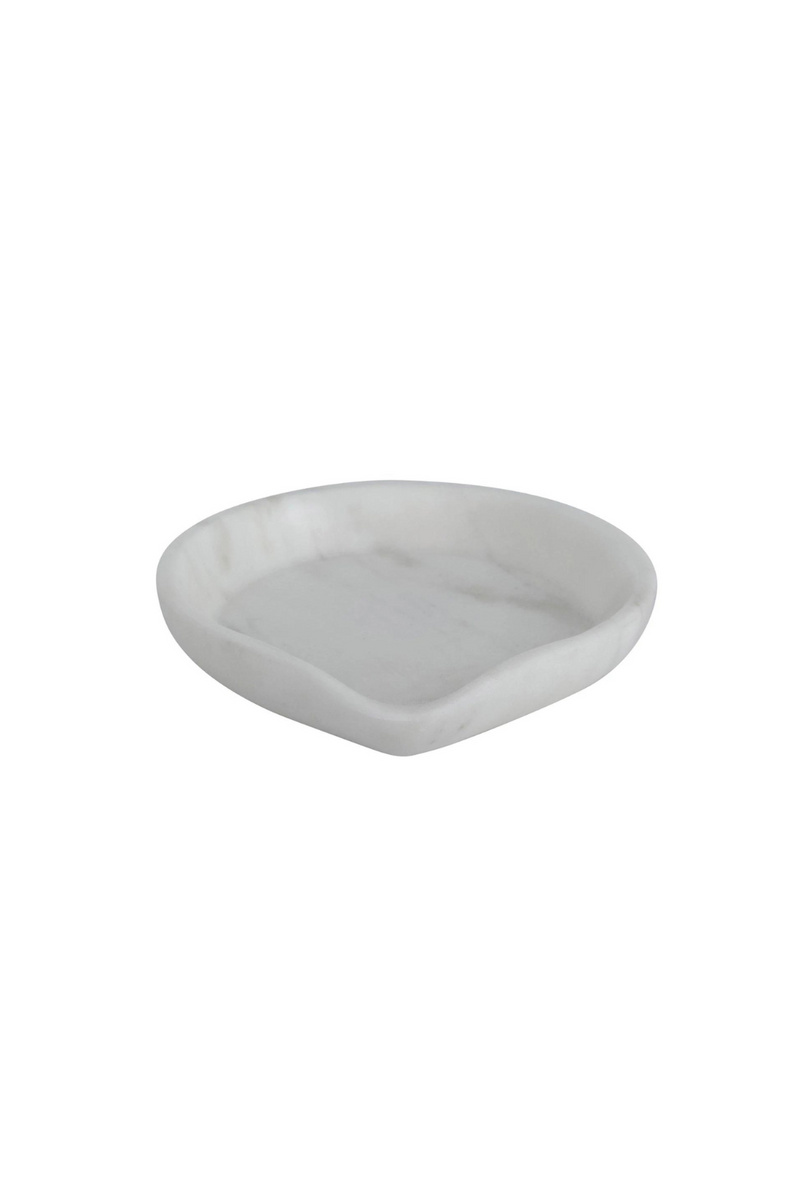 Bloomingville-ECOVIBE-White-Marble-Spoon-Rest-Kitchenware