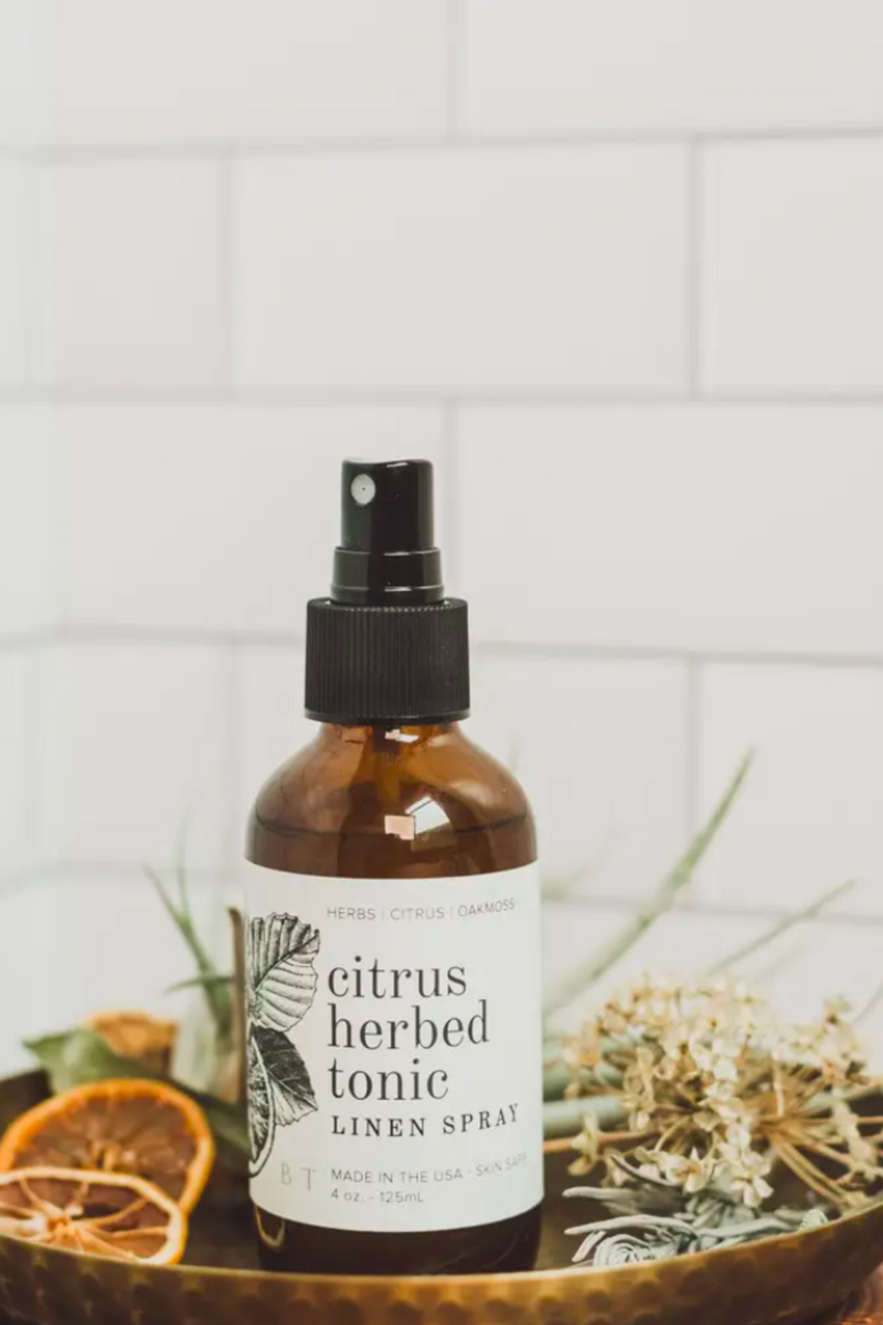 Citrus Herbed Tonic Linen + Body Spray-Broken Top Candle Co.-ECOVIBE