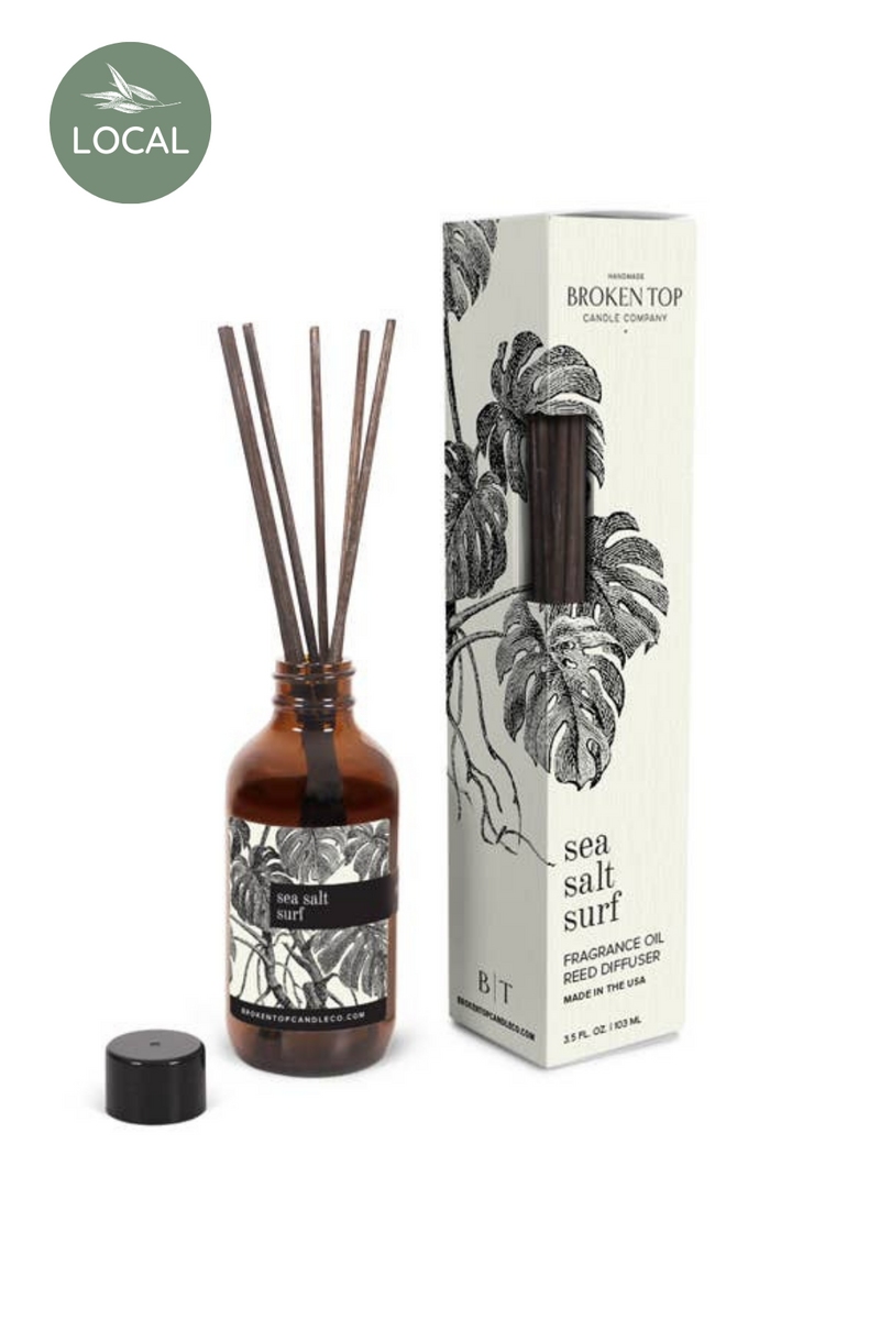 Sea Salt Surf Reed Diffuser-Broken Top Candle Co.-ECOVIBE